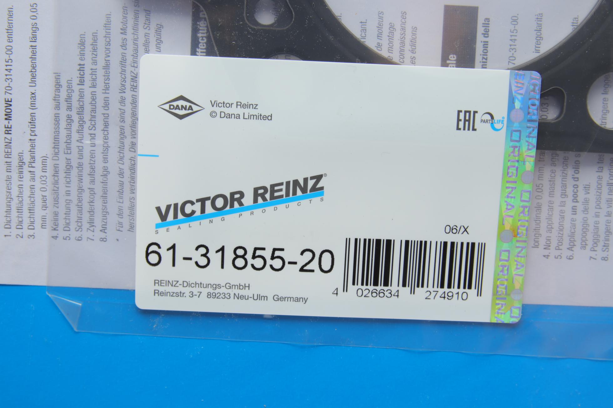 613185520 VICTOR REINZ
